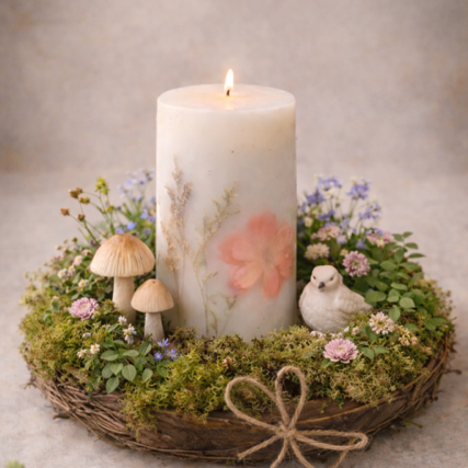 Spring Candle Centerpiece Workshop