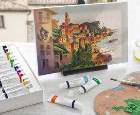 Artist's Oil Paints, Set of 12 Tubes