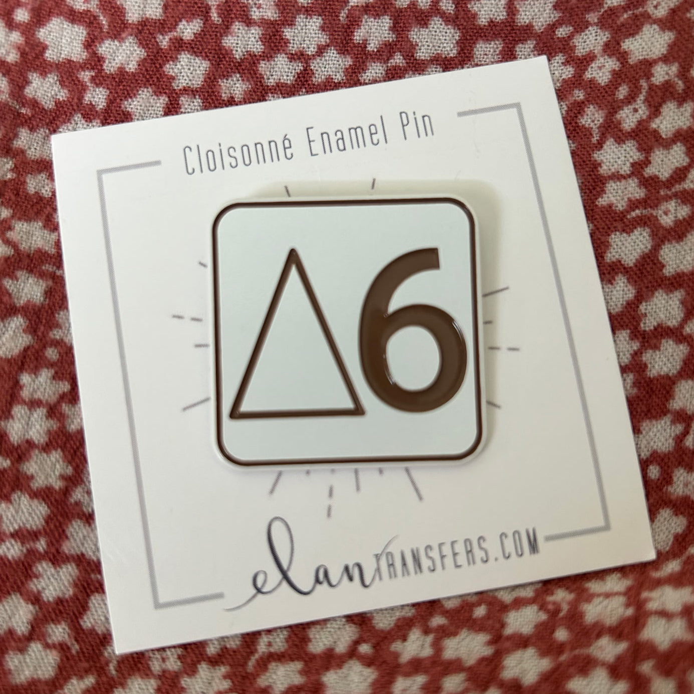 Cone Six Logo Enamel Pin