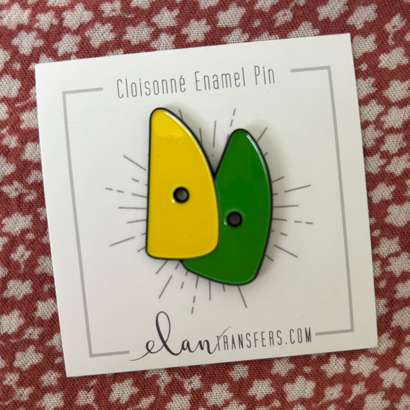 Silicone Rib Enamel Pin