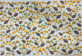 Hedgehogs & Shrooms  - Underglaze Transfer Sheet