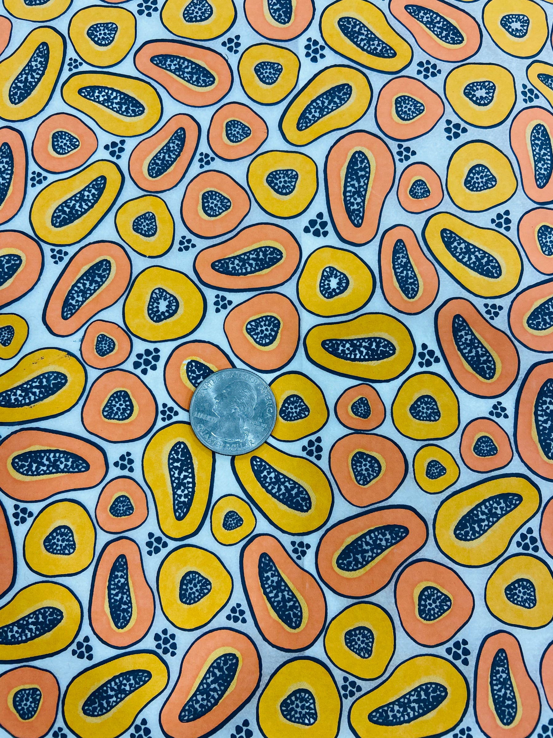 Papaya - Underglaze Transfer Sheet