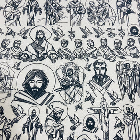 Saints - Underglaze Transfer Sheet