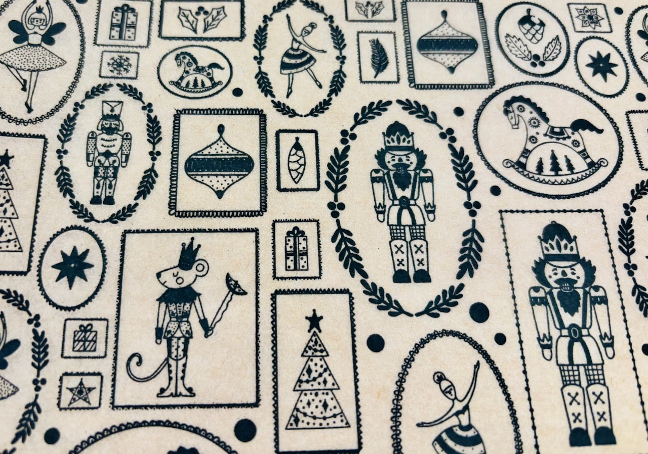 Nutcracker  - Underglaze Transfer Sheet