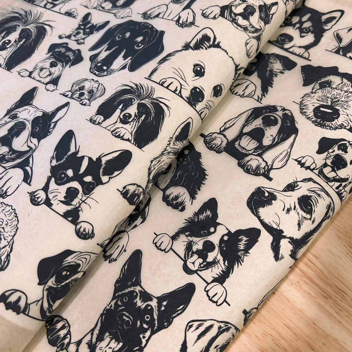 Zany Dogs - Large - Underglaze Transfer Sheet