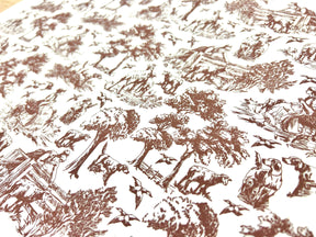 Countryside Toile - Underglaze Transfer Sheet