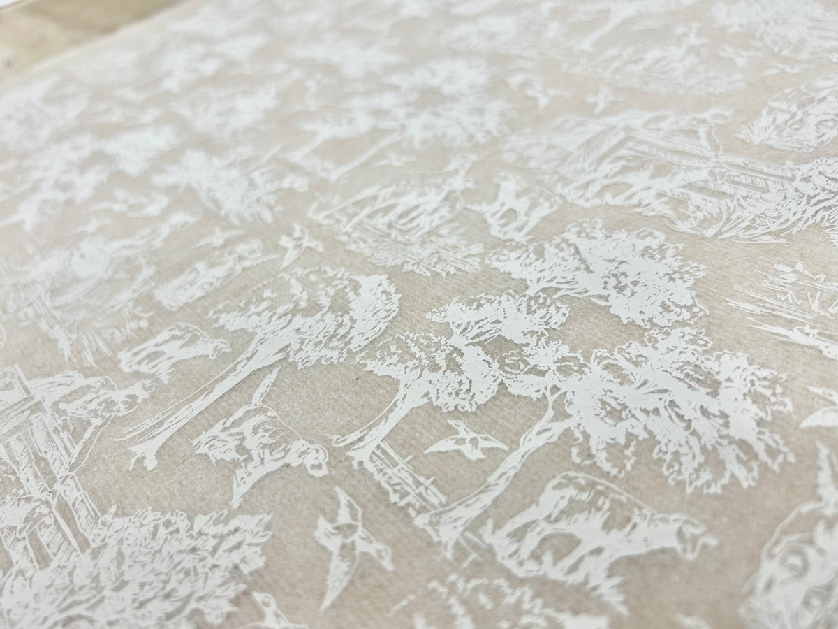 Countryside Toile - Underglaze Transfer Sheet