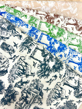 Countryside Toile - Underglaze Transfer Sheet