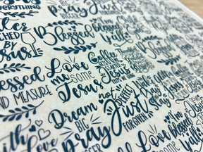 But First Jesus - Underglaze Transfer Sheet