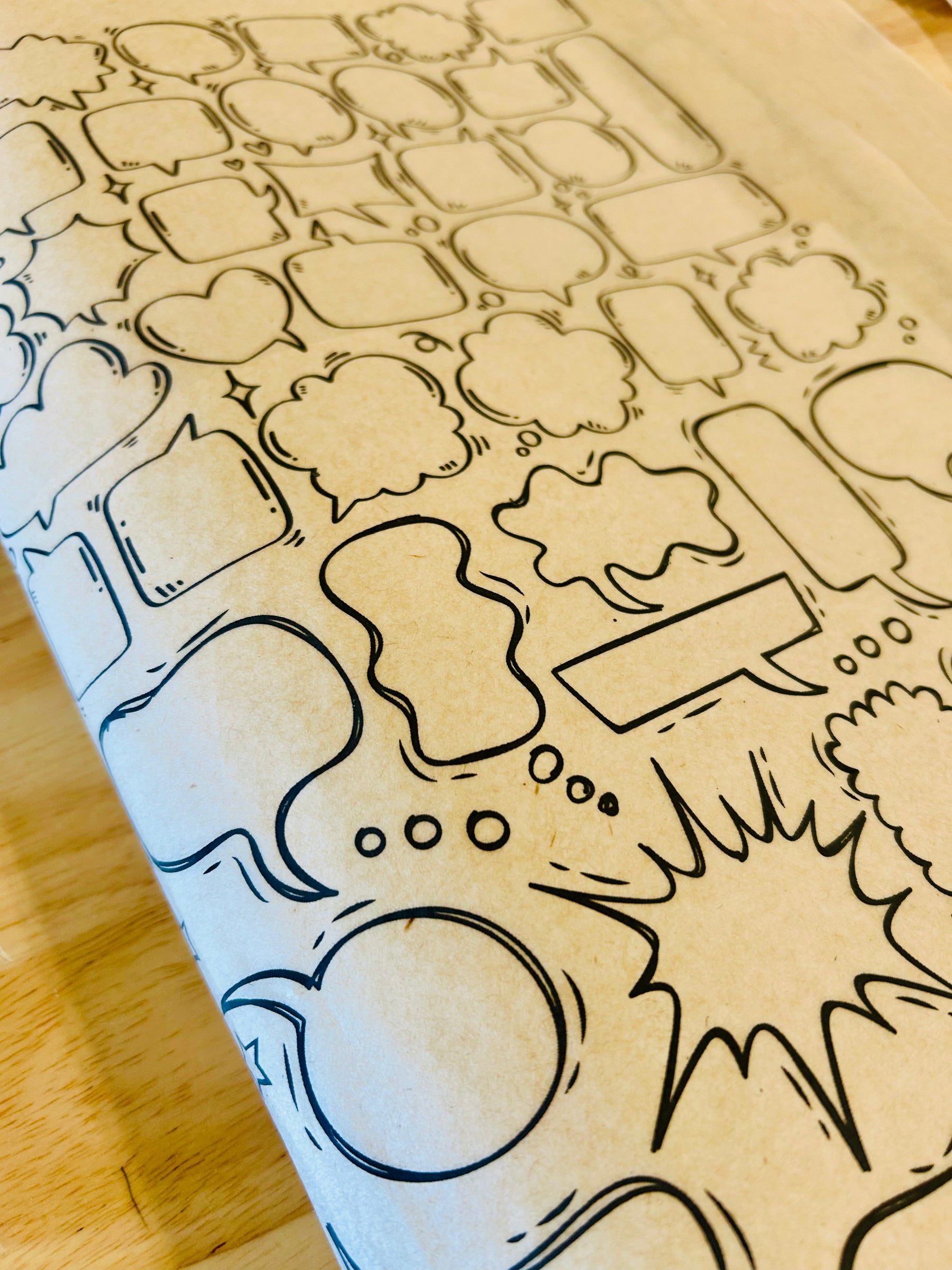 Wowwee - Underglaze Transfer Sheet