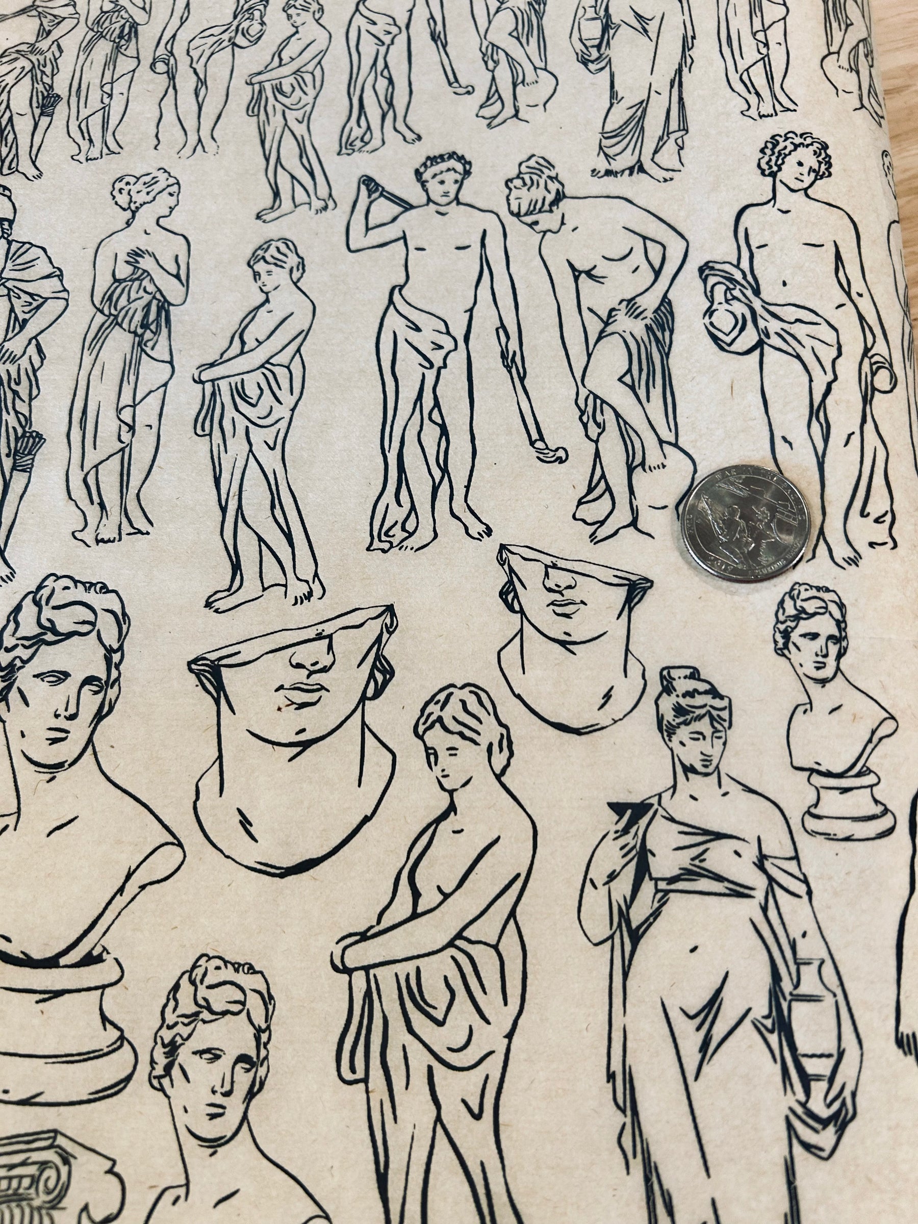 Idols - Underglaze Transfer Sheet