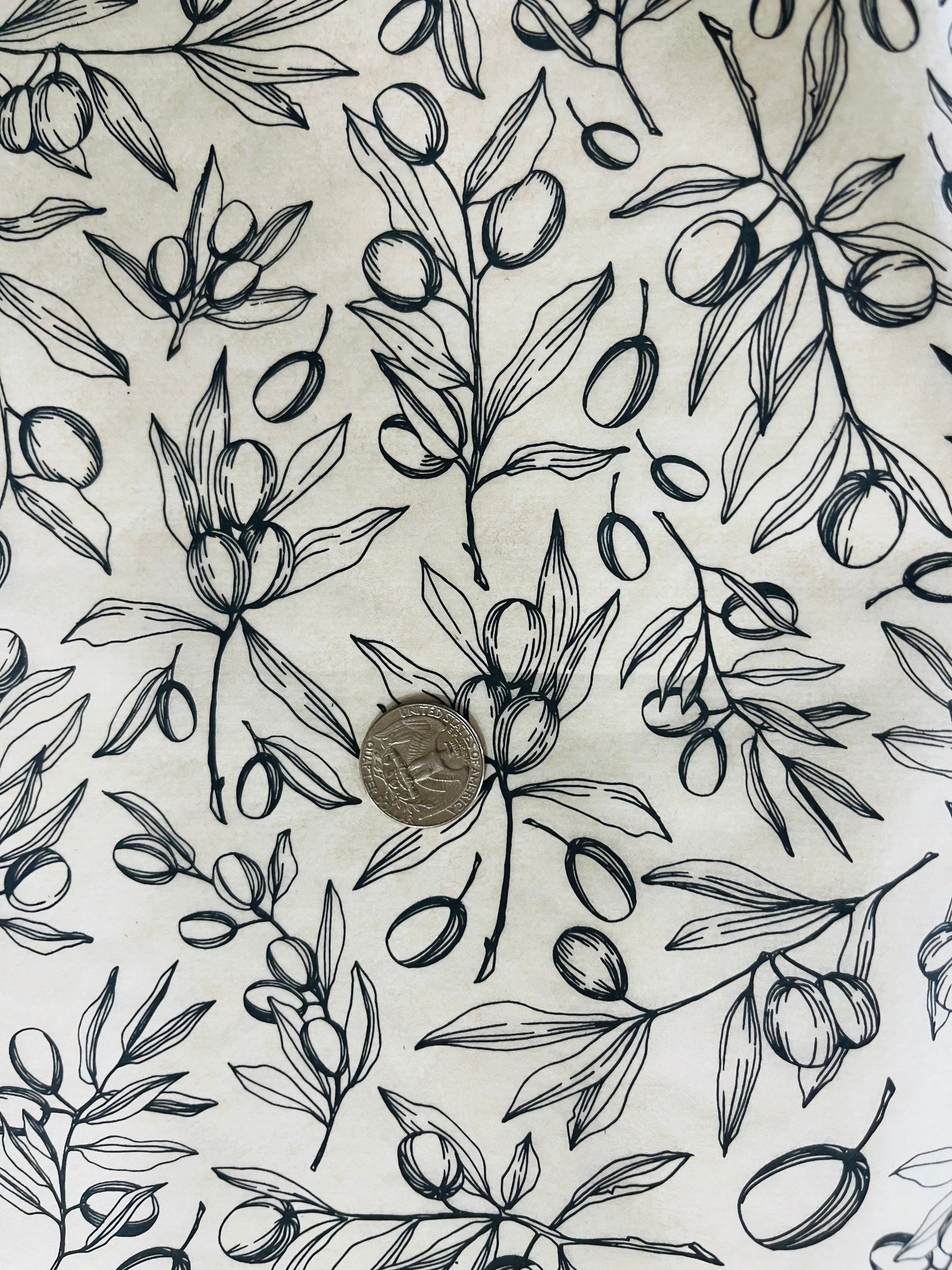 Olives - Underglaze Transfer Sheet