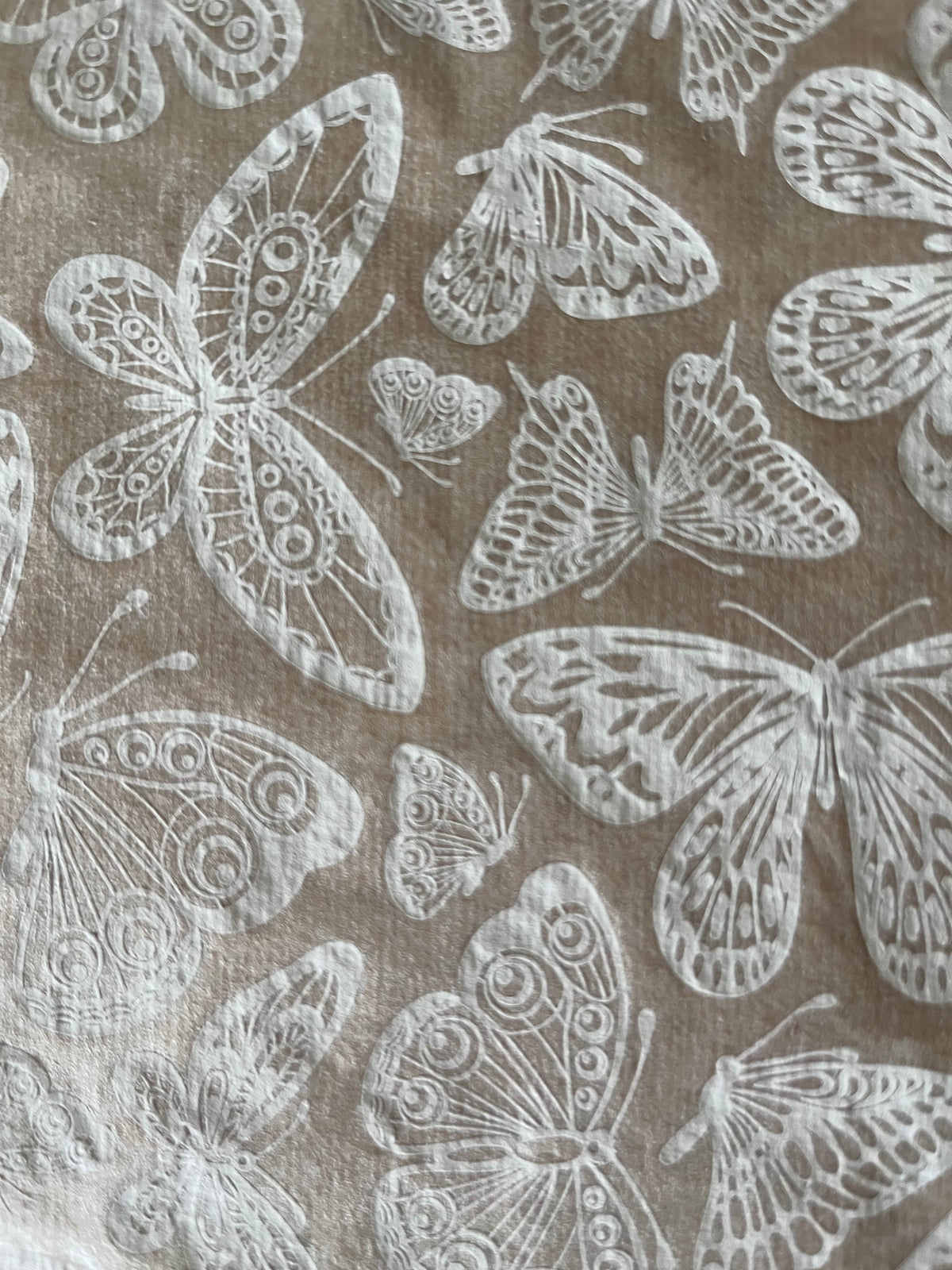 Butterflies in Flight - Underglaze Transfer Sheet