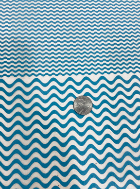 Wavy Lines - Underglaze Transfer Sheet