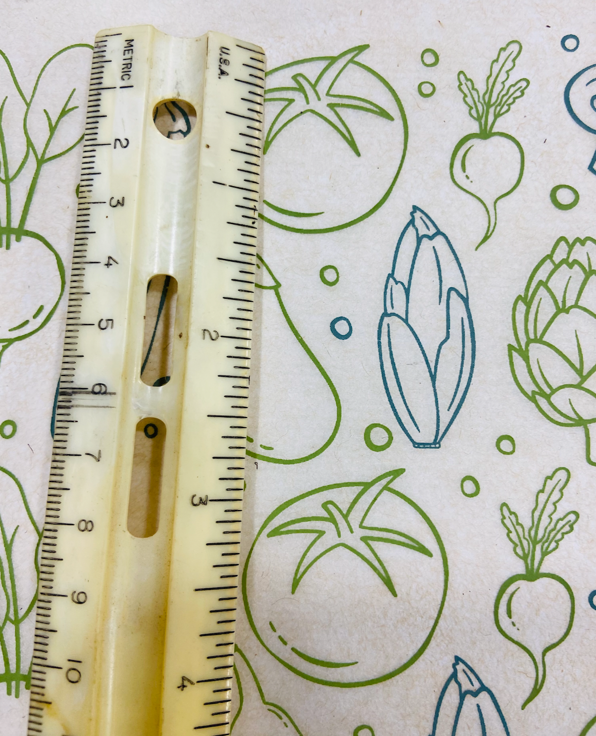 Vegetables - Underglaze Transfer Sheet