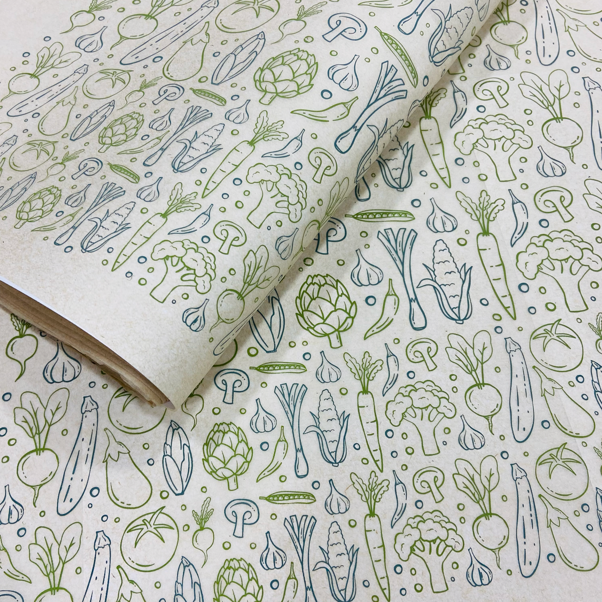 Vegetables - Underglaze Transfer Sheet