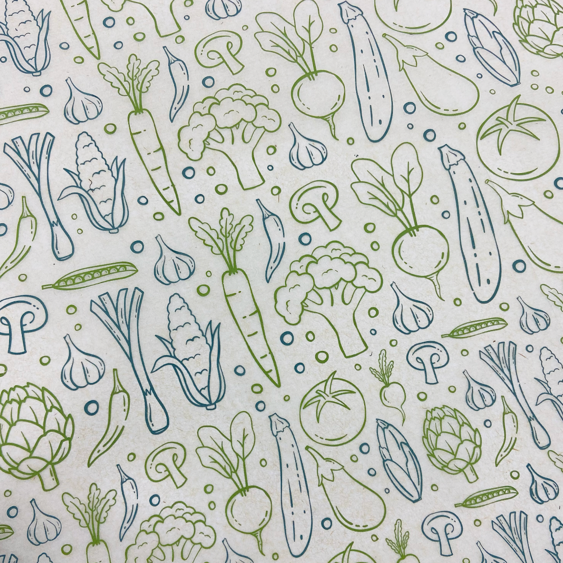 Vegetables - Underglaze Transfer Sheet