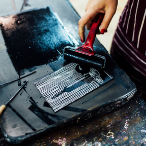 Linocut Printing Workshop - Spring/Easter Cards