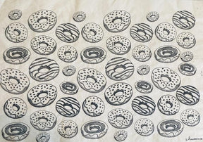 Doughnuts - Underglaze Transfer Sheet