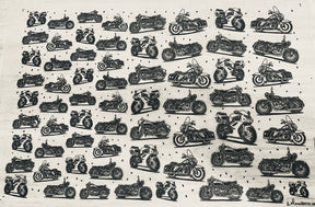 Motorcycles - Underglaze Transfer Sheet
