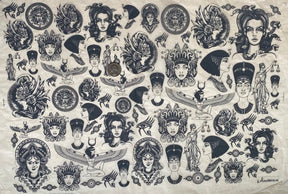 Mythological - Underglaze Transfer Sheet