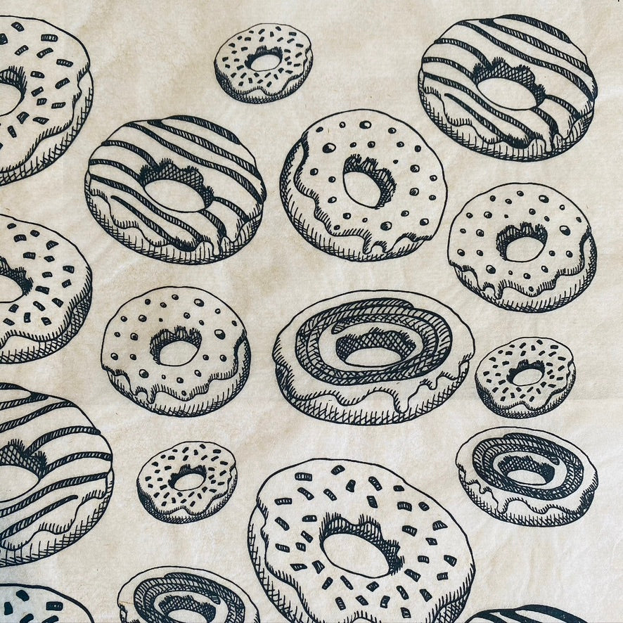 Doughnuts - Underglaze Transfer Sheet