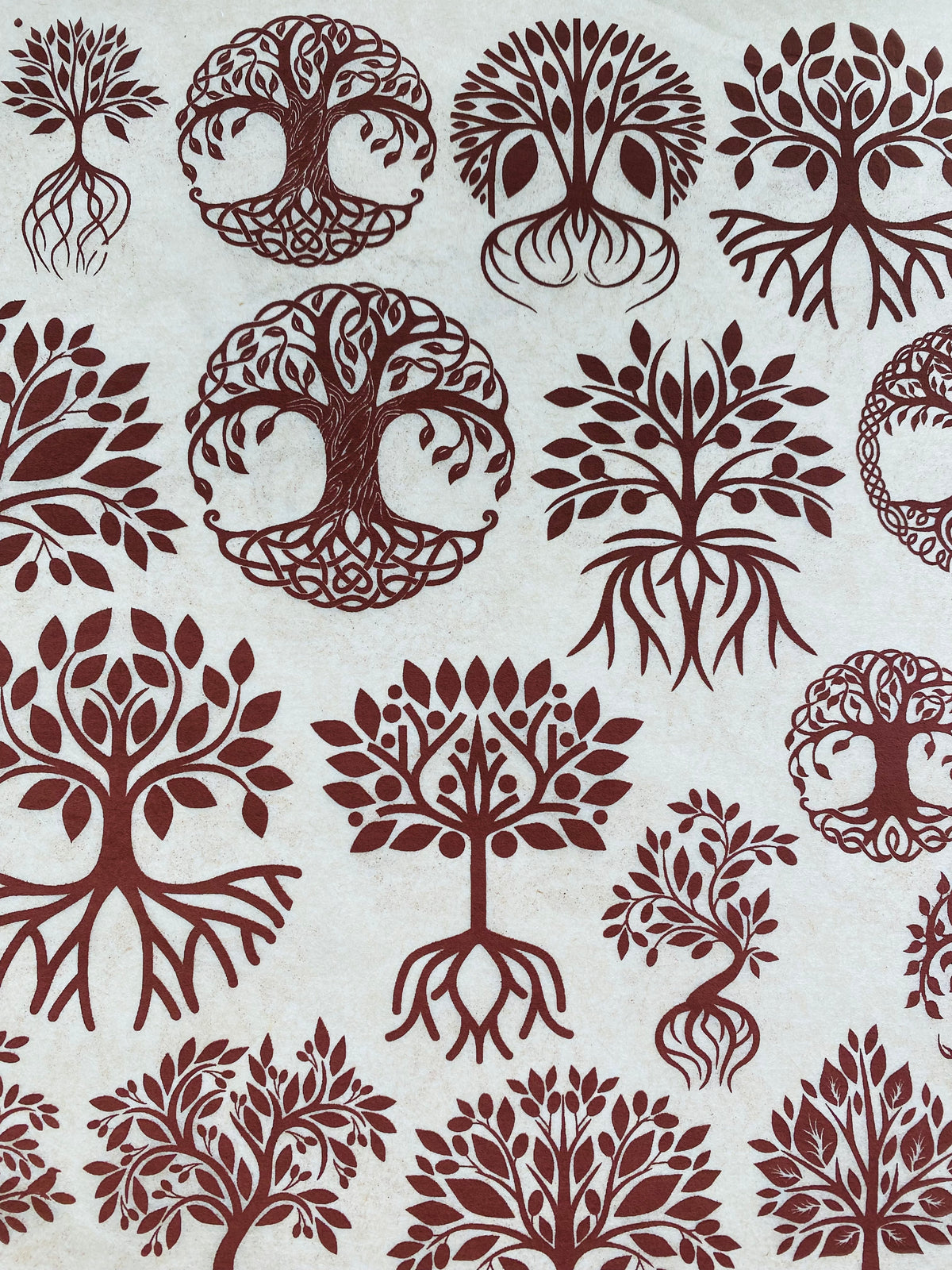 Yggdrasil - Underglaze Transfer Sheet