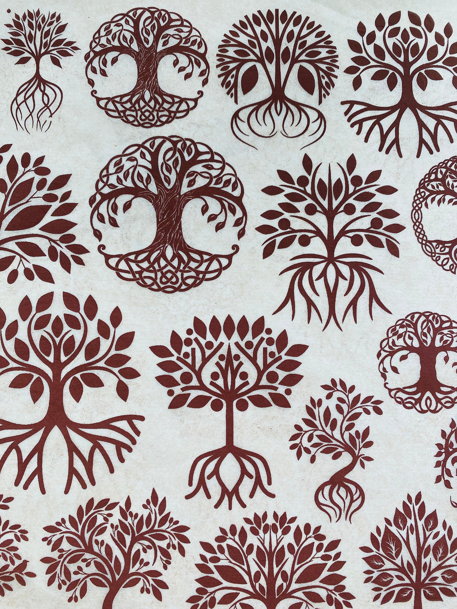 Yggdrasil - Underglaze Transfer Sheet