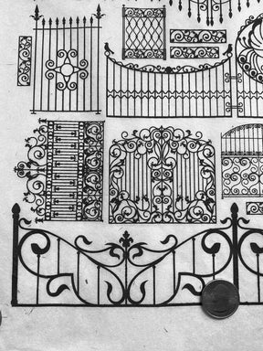 Gates - Underglaze Transfer Sheet