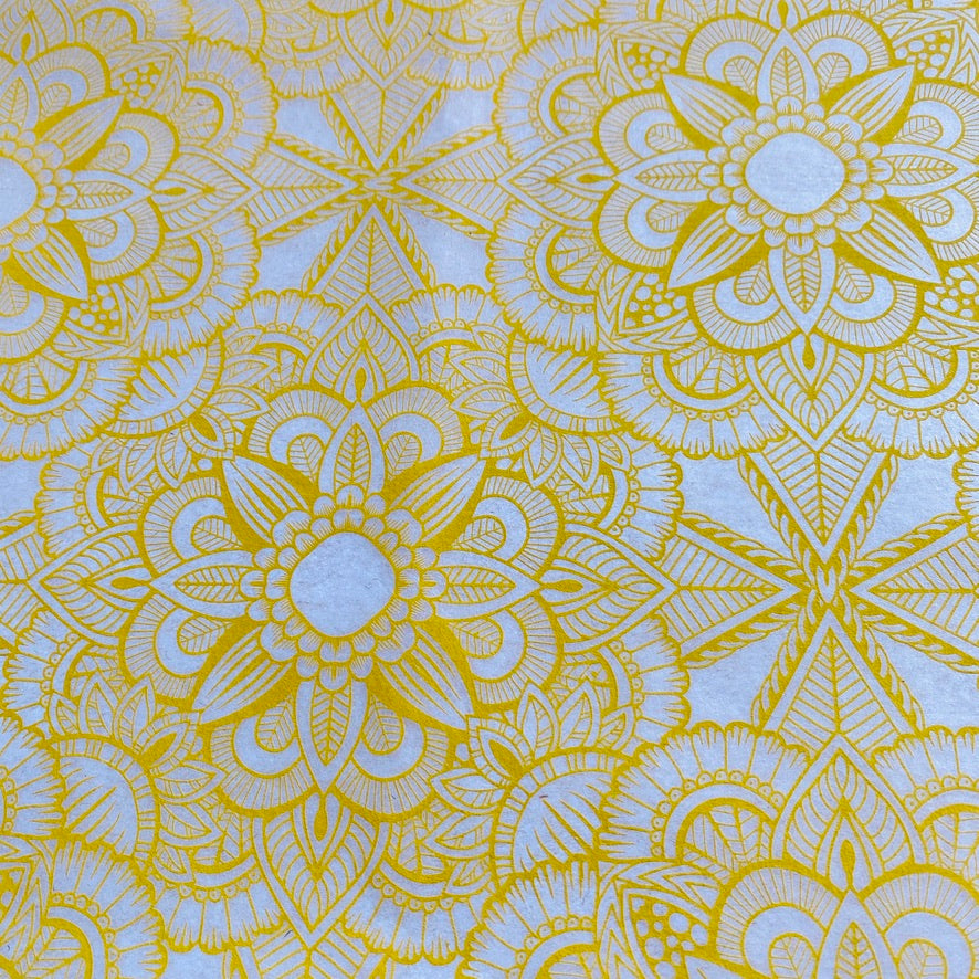 Mandala (open center) - Underglaze Transfer Sheet