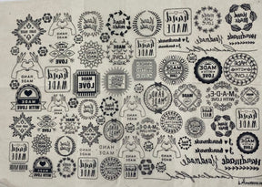 Handmade - Underglaze Transfer Sheet