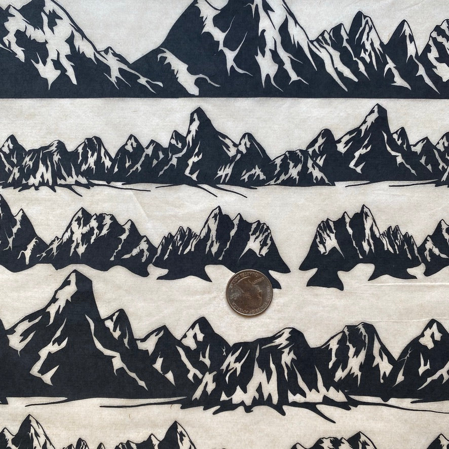 Mountains - Underglaze Transfer Sheet