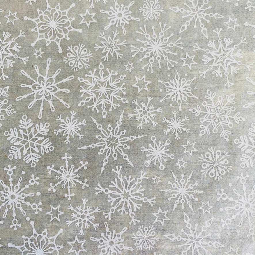 Snowflakes - Underglaze Transfer Sheet
