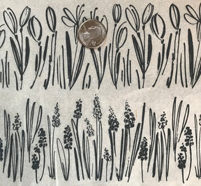 Sketched Flowers - Underglaze Transfer Sheet