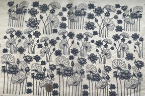 Lotus Flowers - Underglaze Transfer Sheet