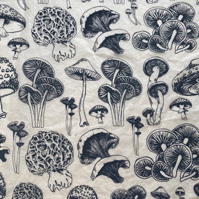 Mushrooms Natural - Underglaze Transfer Sheet