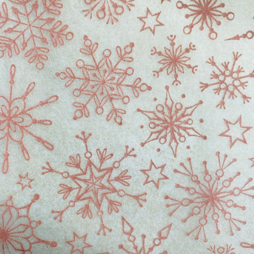 Snowflakes - Underglaze Transfer Sheet