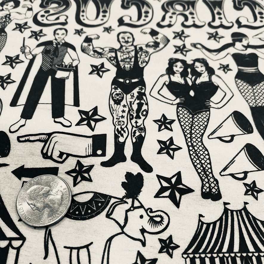 Circus - Underglaze Transfer Sheet