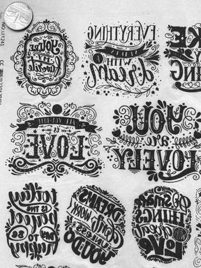 Be The Reason - Underglaze Transfer Sheet