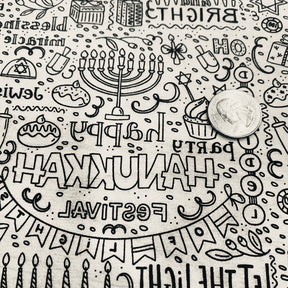 Hanukkah - Underglaze Transfer Sheet