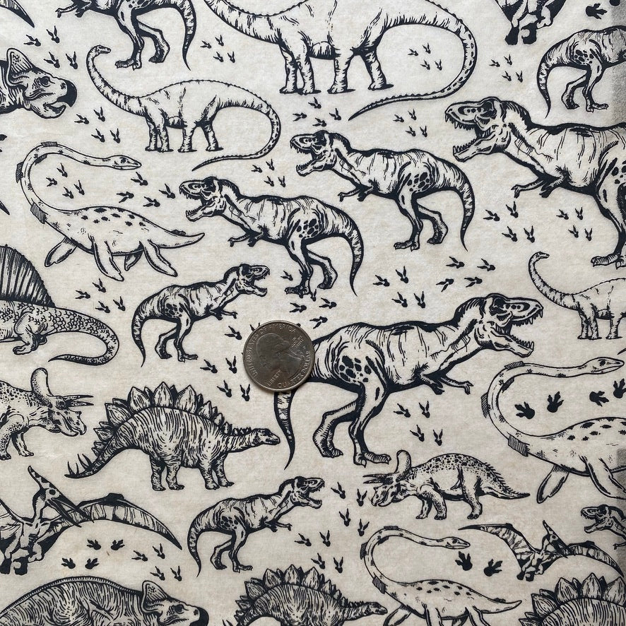 Dinosaurs - Underglaze Transfer Sheet