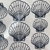 Shells Scallop - Underglaze Transfer Sheet