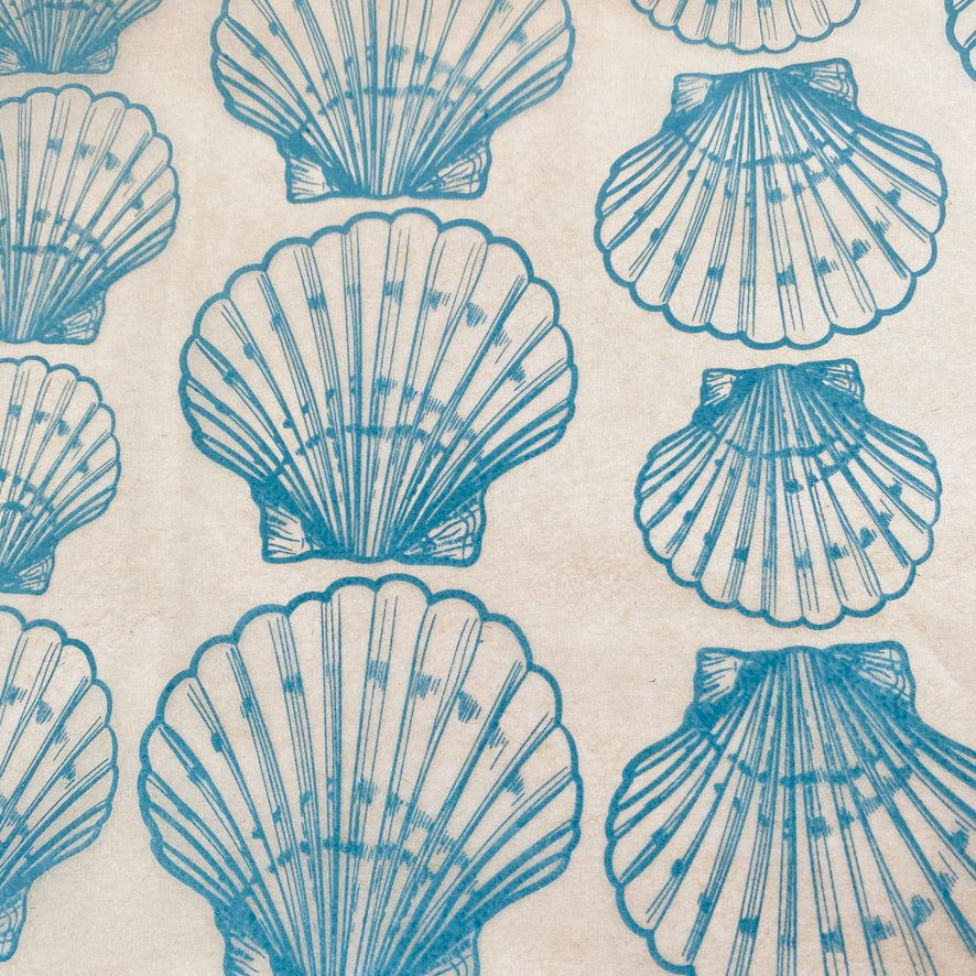 Shells Scallop - Underglaze Transfer Sheet