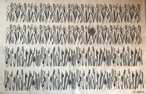 Sketched Flowers - Underglaze Transfer Sheet