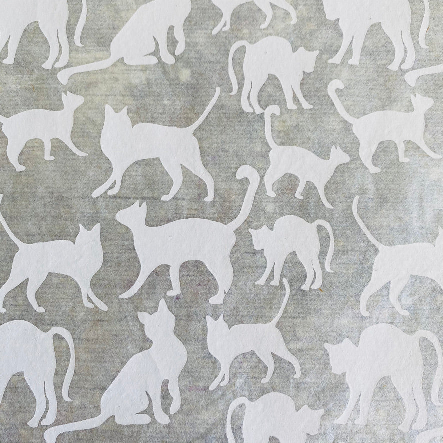 Cats - Underglaze Transfer Sheet