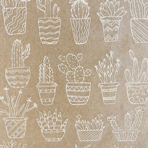 Potted Plants - Underglaze Transfer Sheet