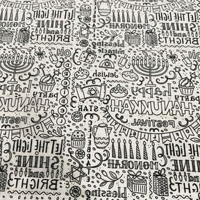 Hanukkah - Underglaze Transfer Sheet