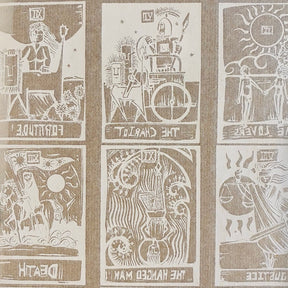 Tarot Cards - Underglaze Transfer Sheet