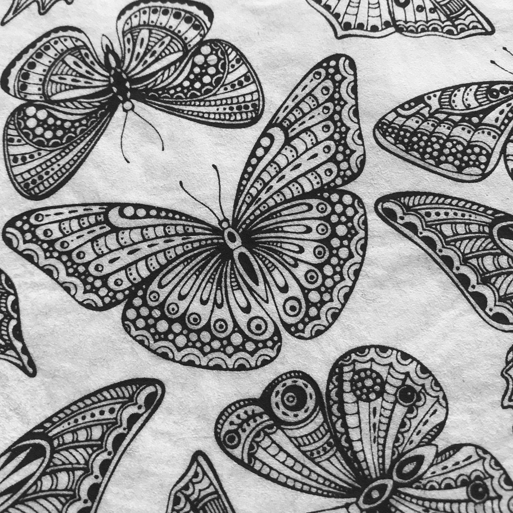 Butterflies - Underglaze Transfer Sheet