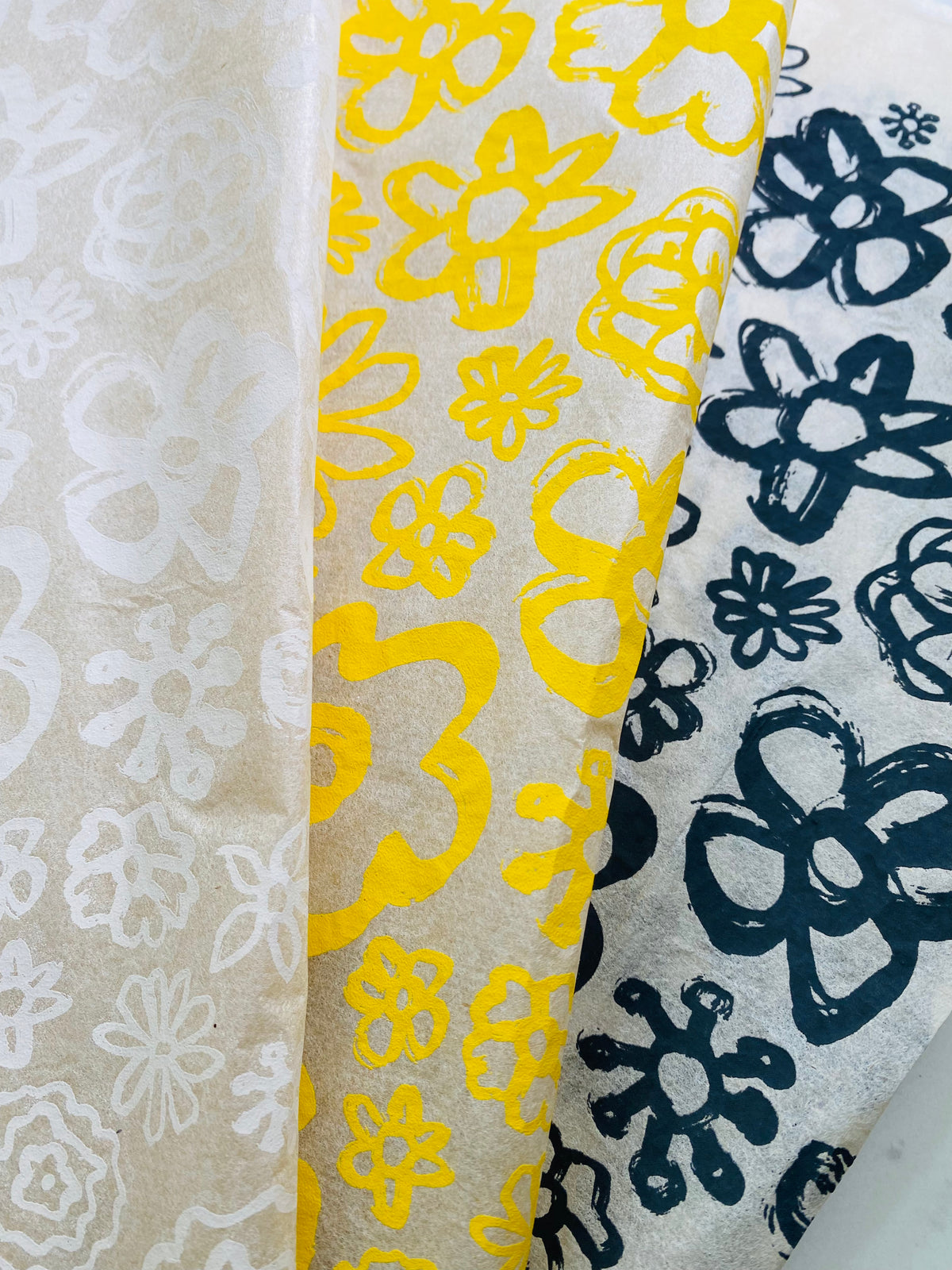 Ink Flower - Underglaze Transfer Sheet